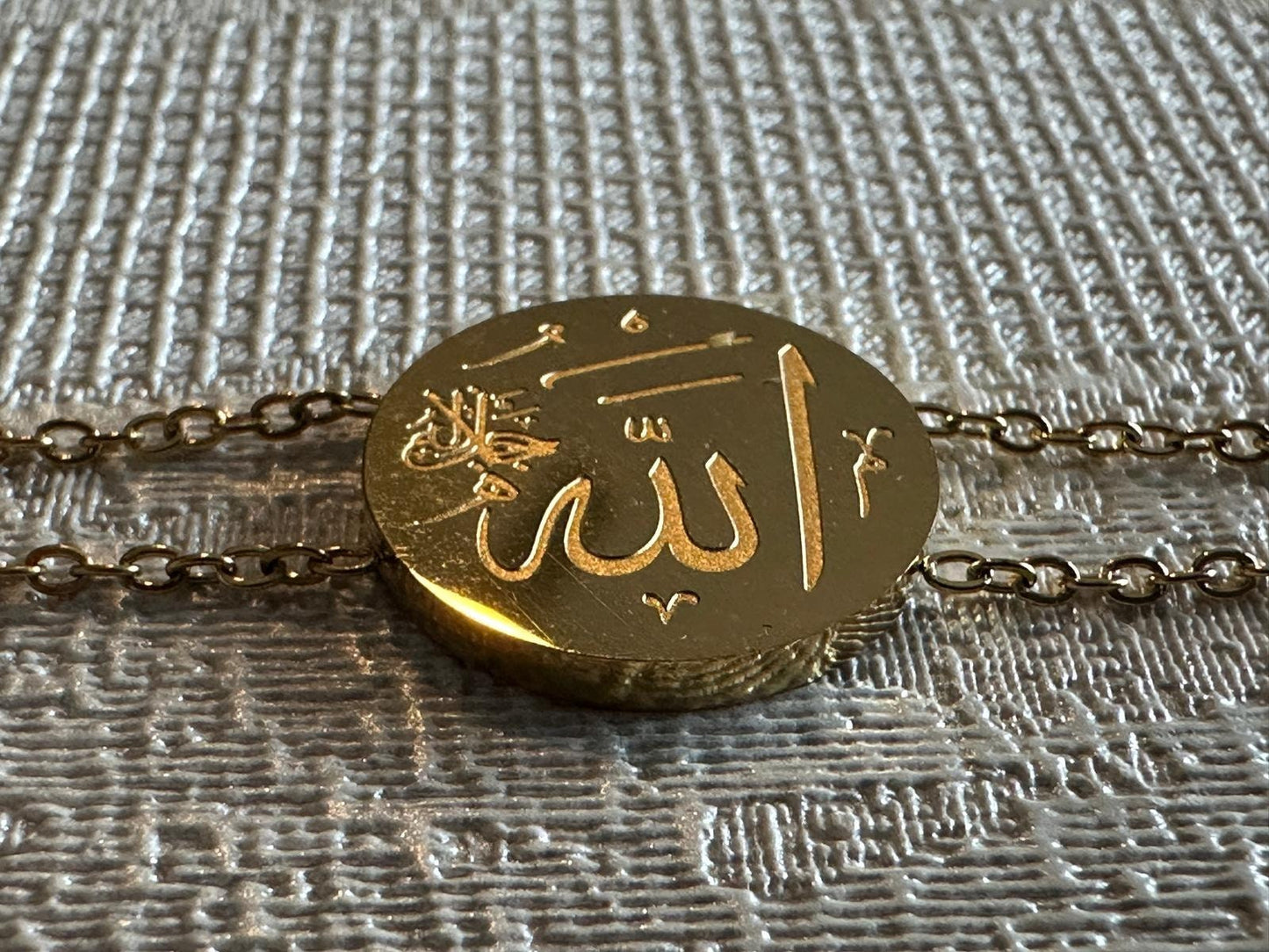 Double Sided Allah& Kalma Islamic Bracelet