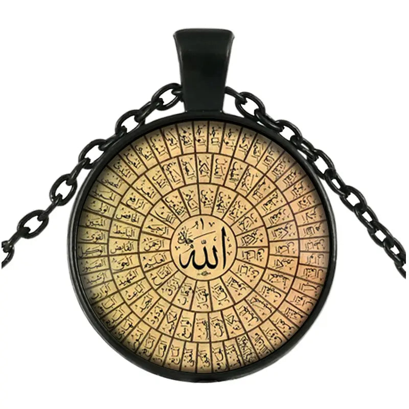 99 Allah names Pendant