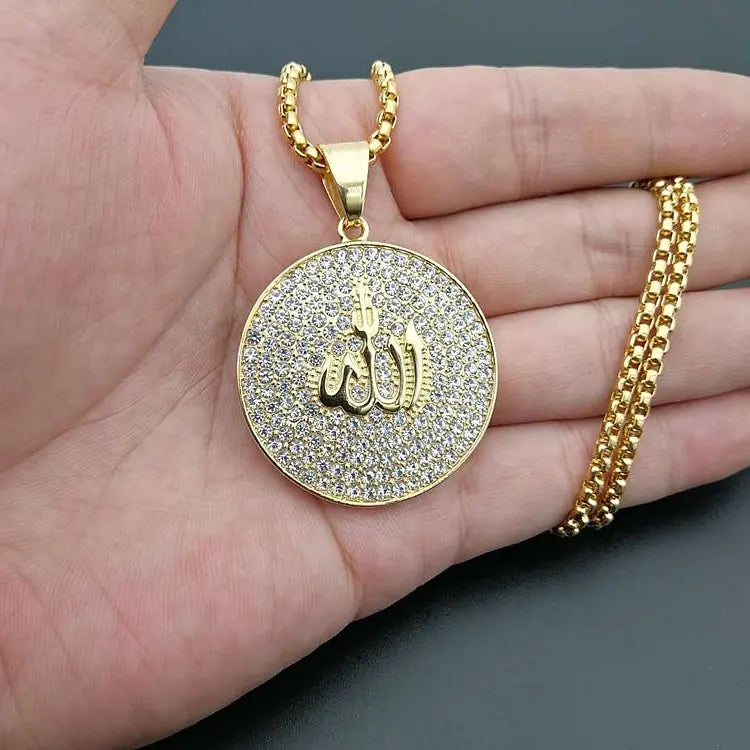 Allah Diamonds Pendant