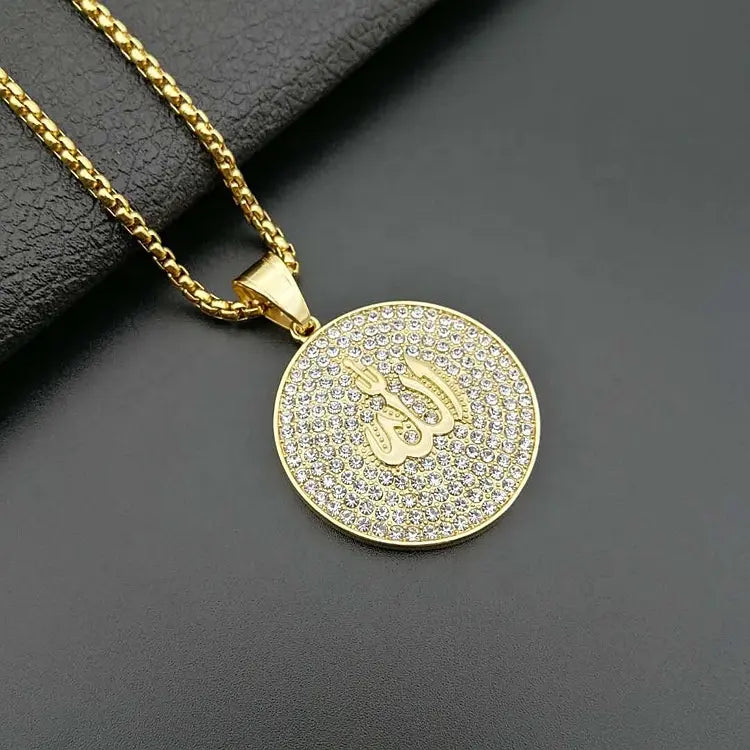Allah Diamonds Pendant