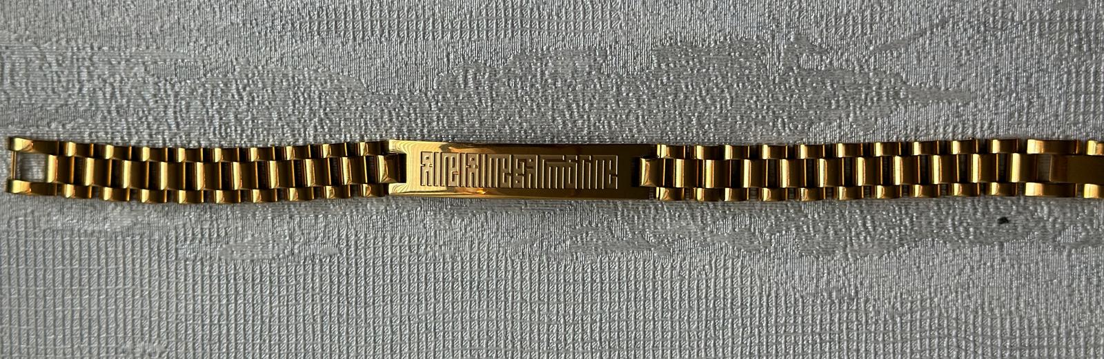 Kalma in Kufic Design on Watch Strap