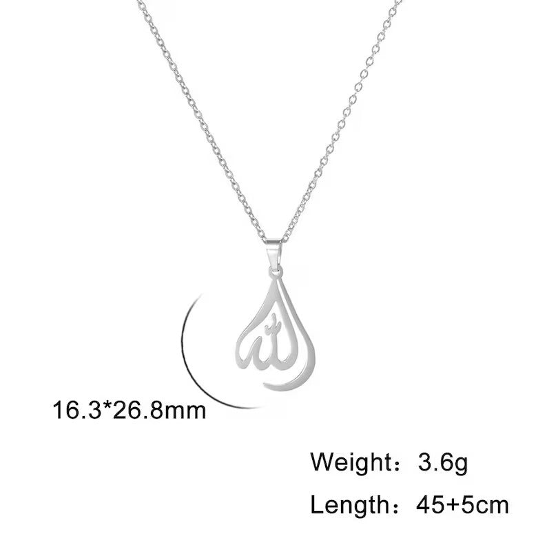 TearDrop Allah Pendant