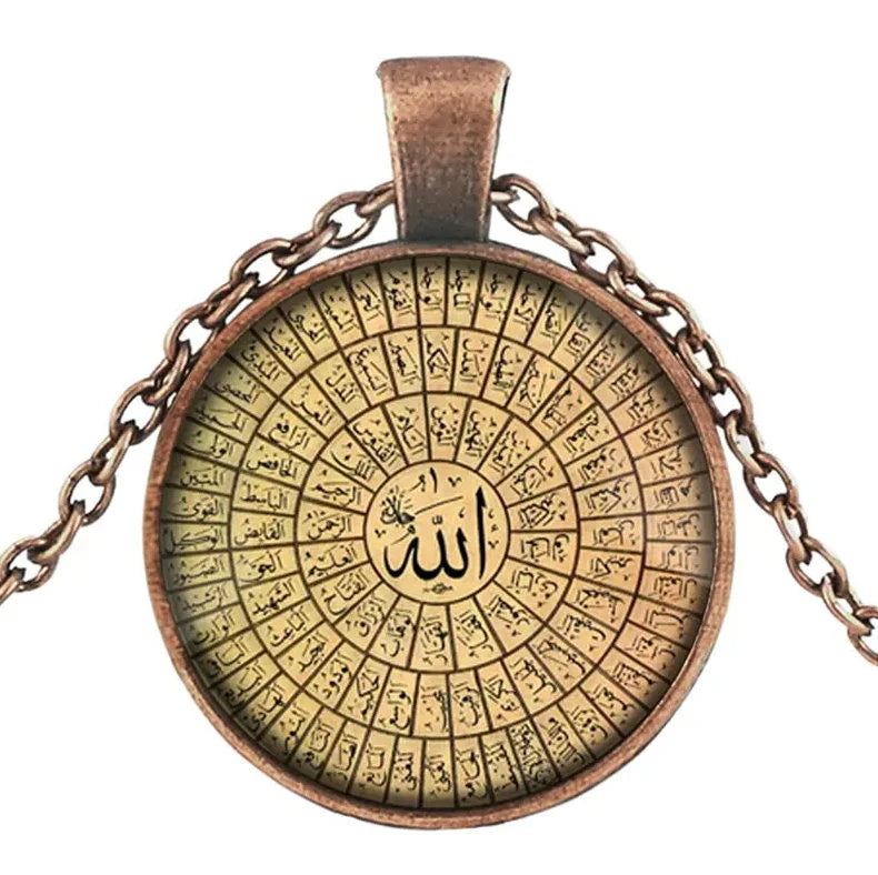 99 Allah names Pendant
