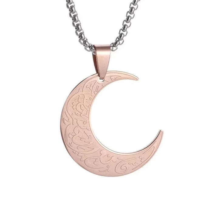 Ease Moon shaped pendant