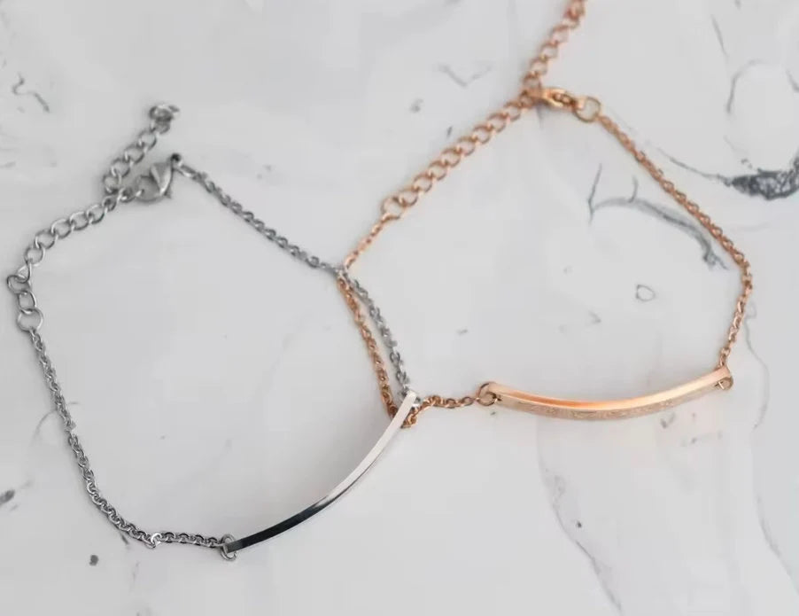 Islamic Cuff / Bracelet - Verily With Hardship Comes Ease