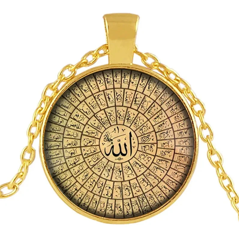 99 Allah names Pendant