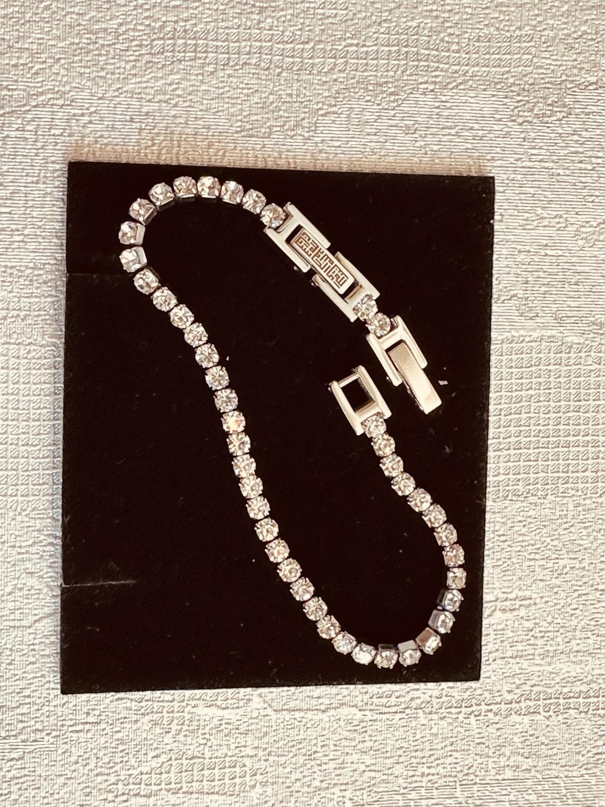 Beautiful Diamond  Bracelet with Islamic Kufic Inscription