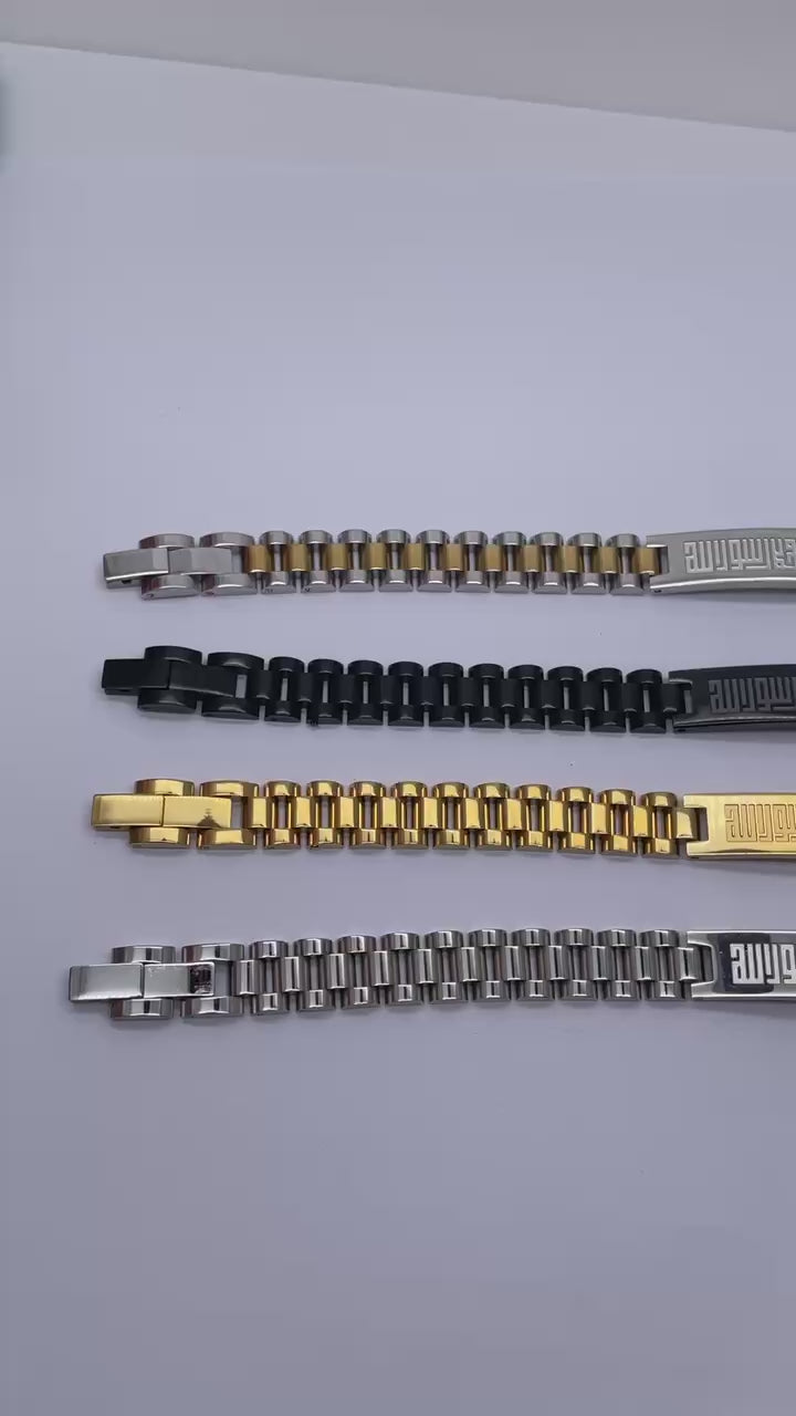 Kalma in Kufic Design on Watch Strap
