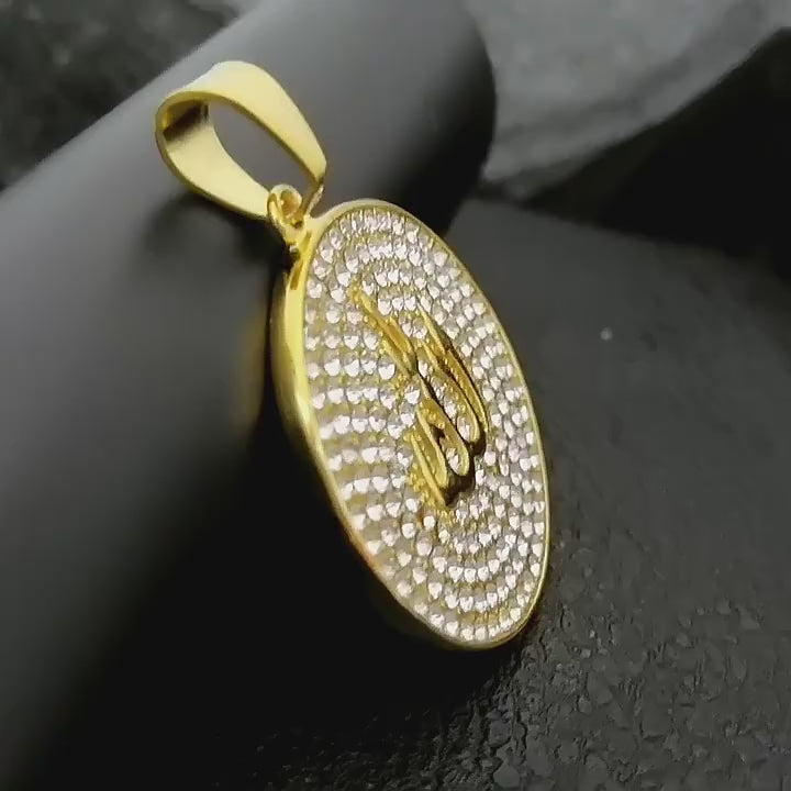 Allah Diamonds Pendant